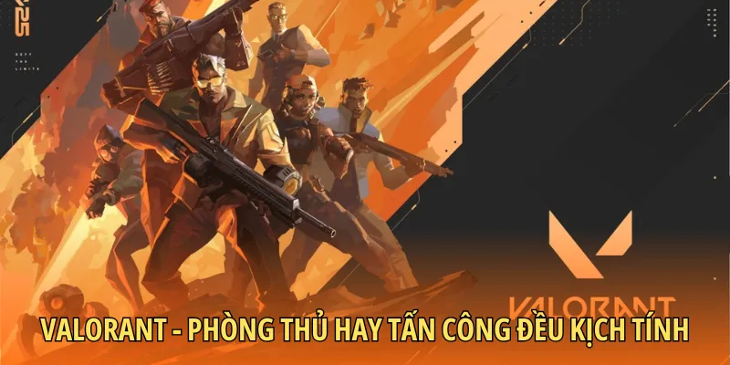 Điểm chính của Valorant là có 2 phe chiến đấu