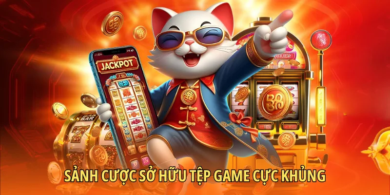 Sảnh cược sở hữu tệp game cực khủng